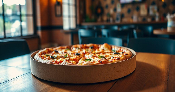 Caixa de Pizza Redonda: Praticidade e Estilo