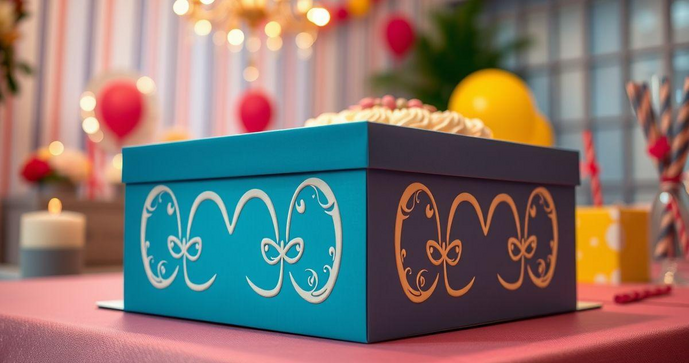 Caixa para bolo personalizada: A escolha ideal