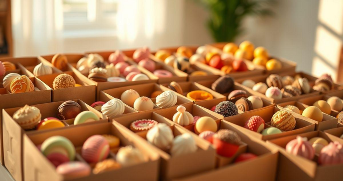 Caixa de papelão para doces: Praticidade e Estilo
