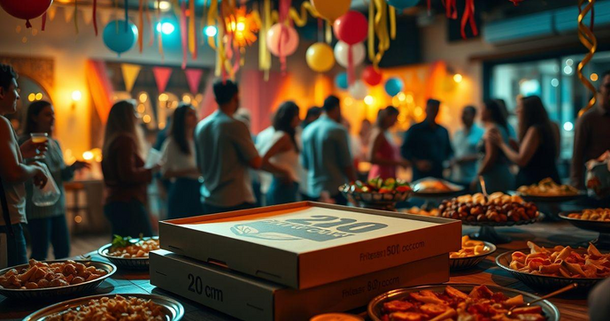 Caixa de pizza 20 cm: a escolha ideal para suas entregas e festas