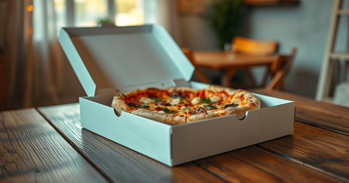 Caixa de Pizza Branca: Descubra as Vantagens