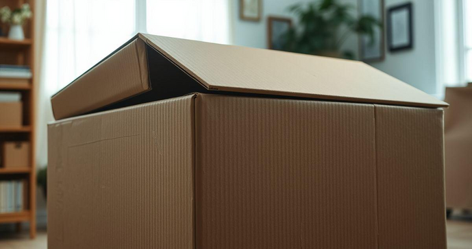 Caixa de Papelão Grande com Tampa é a Solução Ideal para Organizar e Armazenar Seus Itens