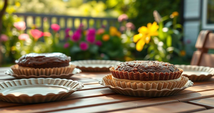 Prato para bolo de papelão é a solução ideal para festas práticas e sustentáveis
