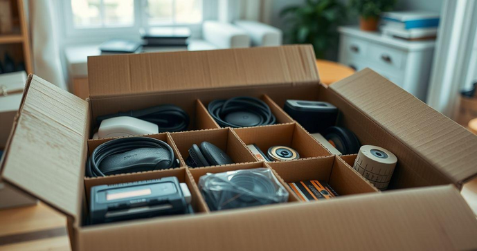 Caixa de papelão com divisórias: a solução ideal para organização e transporte