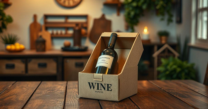 Como Escolher a Melhor Caixa de Papelão para Vinho para Armazenamento e Presentes