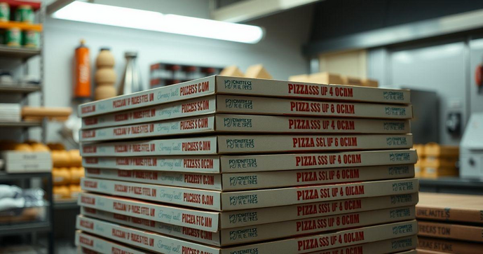 Como escolher uma caixa de pizza de 40cm para sua pizzaria