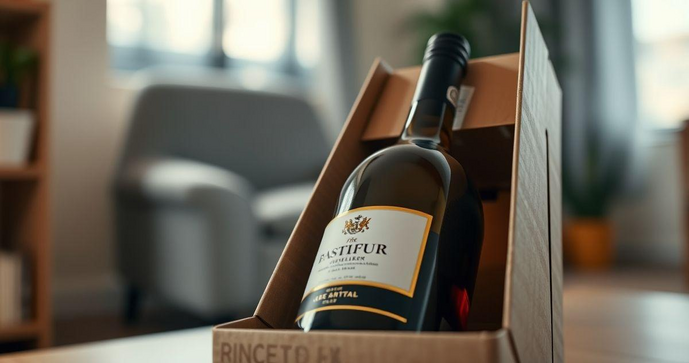 Caixa de papelão para vinho: escolha ideal para armazenar e presentear