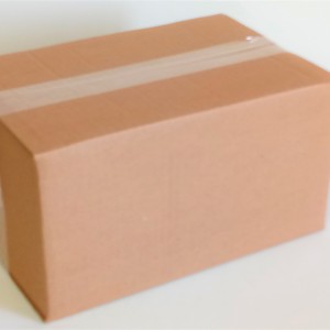 Caixa de papelão onda dupla