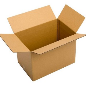 Caixa de papelão pequena