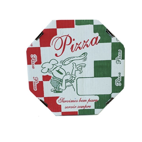 Papelão para caixa de pizza