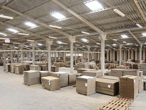 fábrica de caixas de papelão
